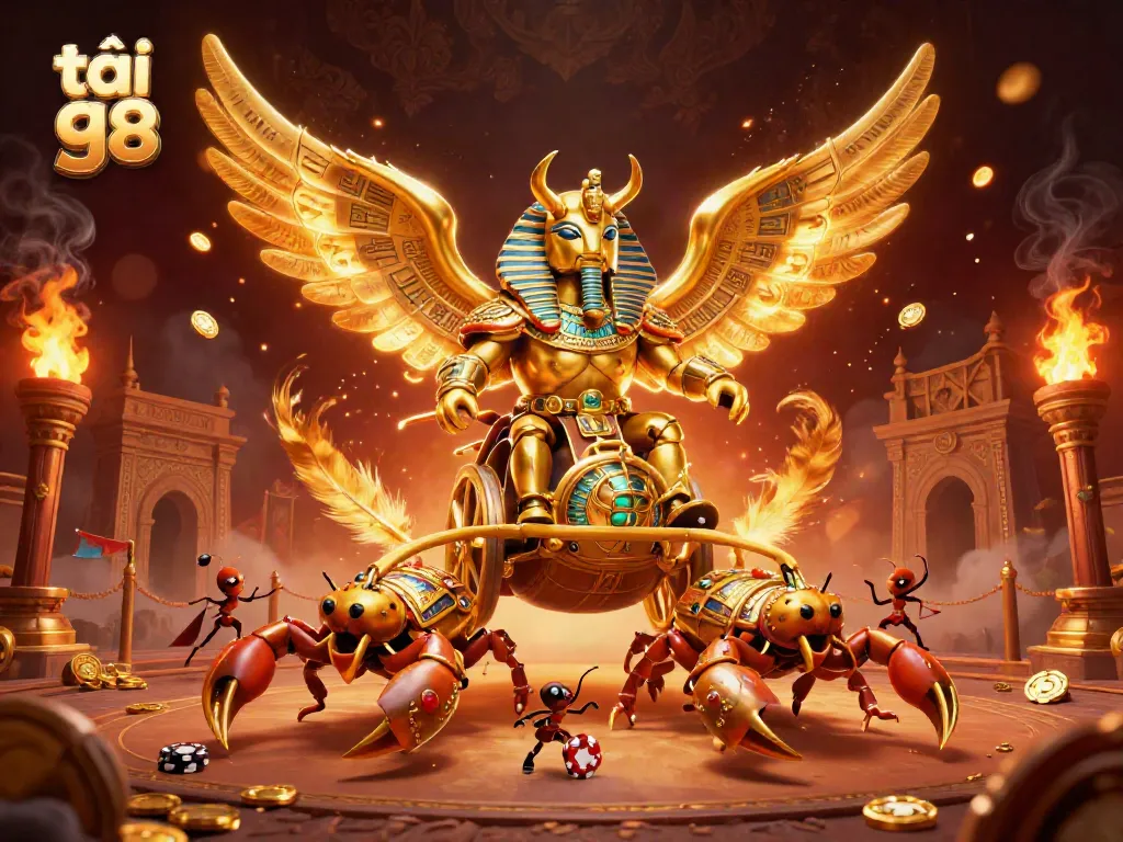 Engage with the thrilling experience of tải go 88 through a vibrant casino illustration showcasing unique characters and elements.