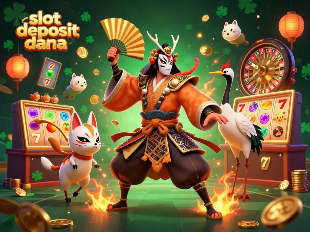 Experience the thrill of slot deposit dana with vibrant characters and exciting casino elements.