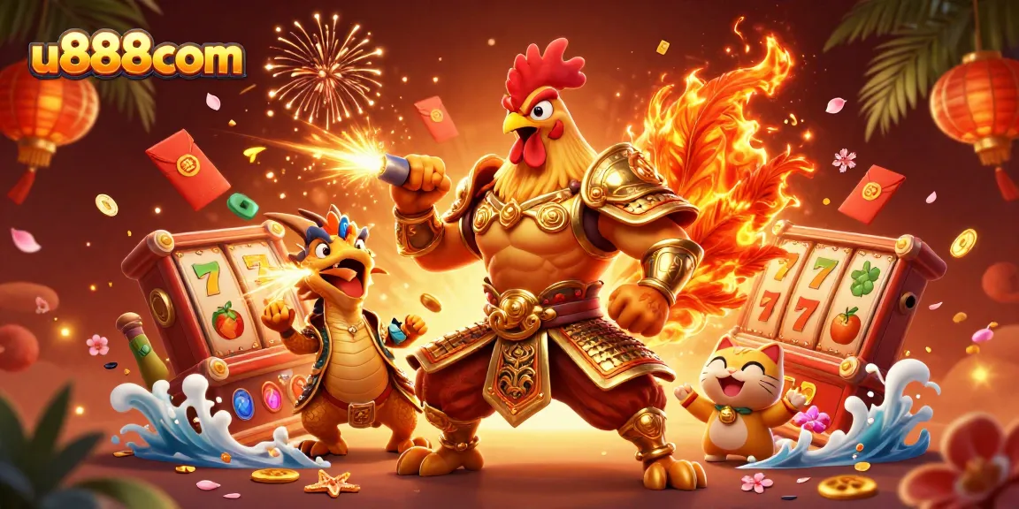 Experience winning adventures at u888com with iconic characters in a vibrant casino world.