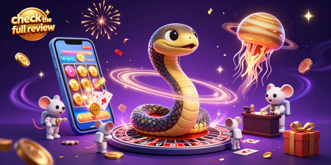 Check the full review of vibrant rugby betting scene with snake roulette and cosmic dealer