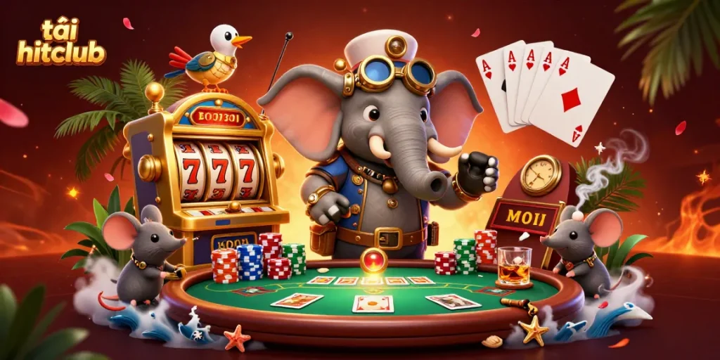 Spin the reels at tải hitclub and enjoy a thrilling 3D casino experience filled with vibrant gameplay.